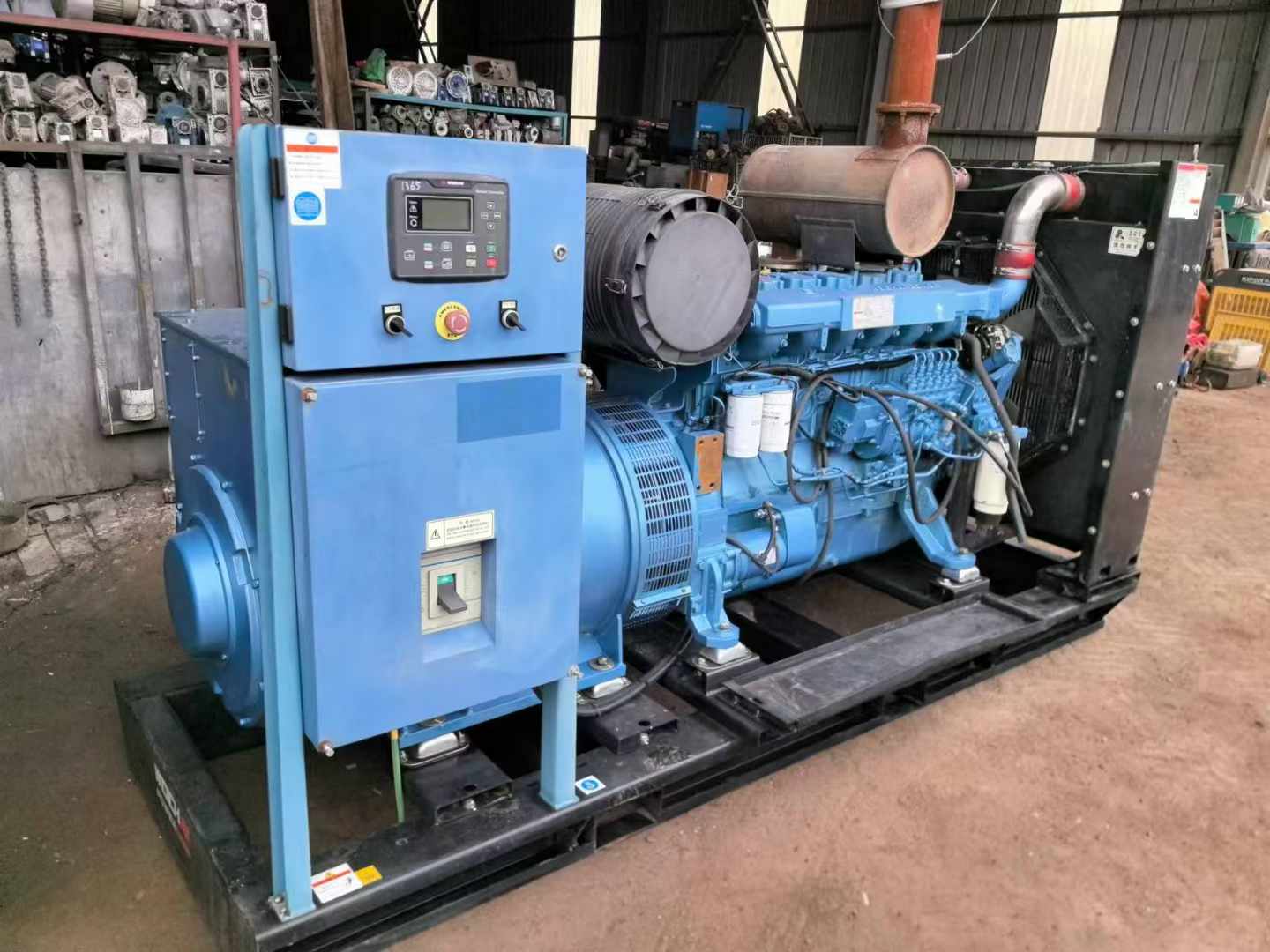 安陆500kW 柴油发电机组可带动设备功率的计算公式是什么？